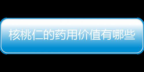 核桃仁的药用价值有哪些？