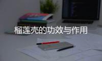 榴莲壳的功效与作用